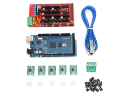 Kit de Impressora 3D com Painel de Controle, Placa Ramps 1.4 e Driver A4988
