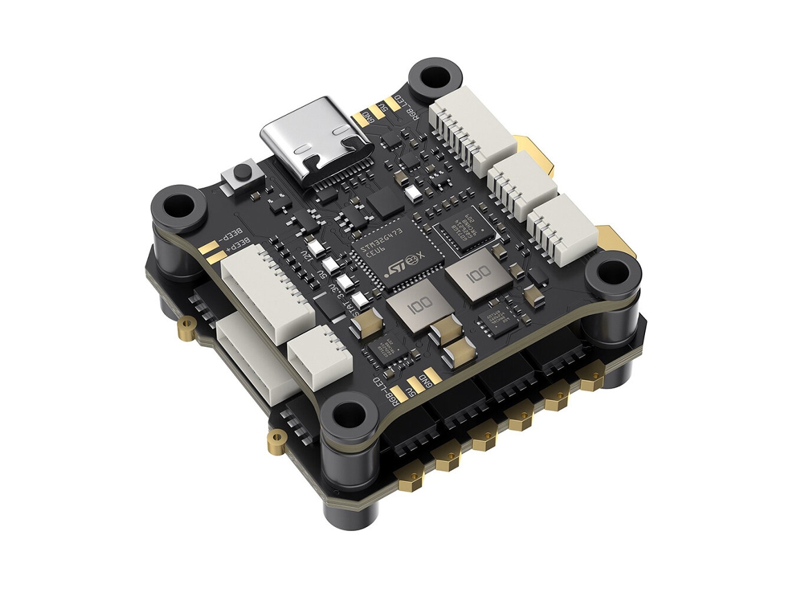 Controlador De Voo Geprc Fettec G4 Alpha Gf50a 50a 2 6s 4 Em 1 Esc Dshot2400 Suporte De Pilha Dji Air Unit Para Drone Rc Fpv Racing