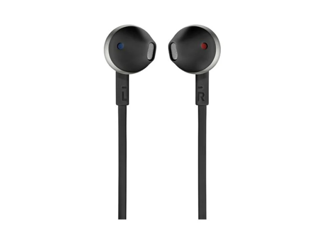 Auriculares com Fio JBL T 205 (Outlet Caixa Aberta - In Ear - Microfone - Preto)