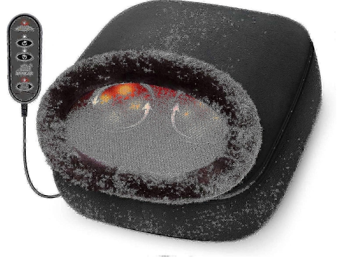 Almofada De Massagem Para Os Pés Cansados, Com Aquecimento E Vibração Em 5 Modos.