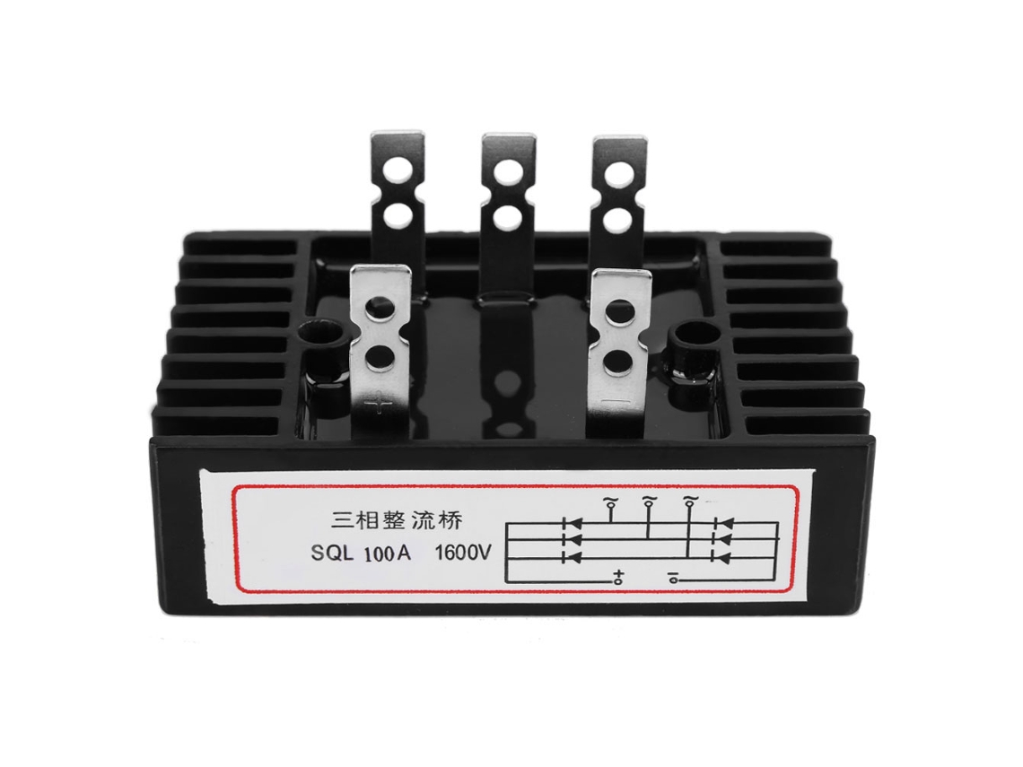 Retificador de ponte de diodos trifásico Sql100a 1600v AC para DC