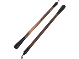 Conjunto De 2 Pincéis Com Cabo De Bambu Natural Ergonômico Para Caligrafia Tradicional E Pintura- Acessório