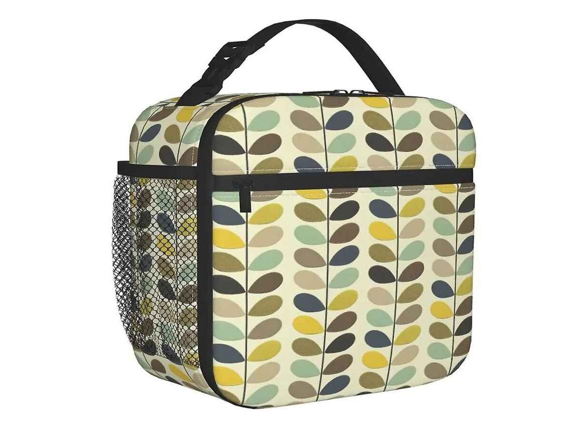 Lurelia Lancheira Bento, Com Isolamento Térmico, Estampa Floral