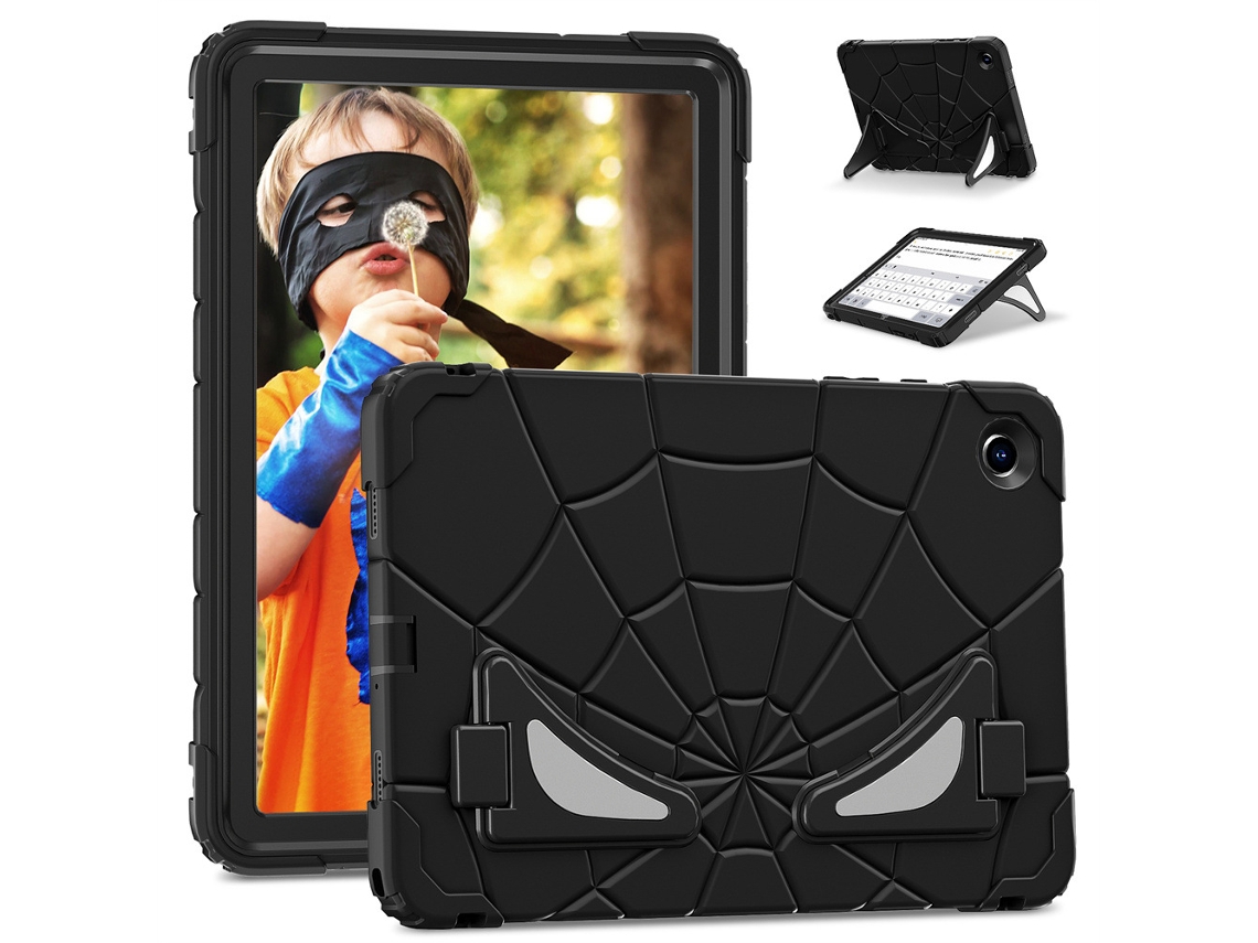 Capa para Samsung Galaxy Tab A9 + 11 Polegadas com Suporte Resistente a Impactos DIGITALLAB Preto