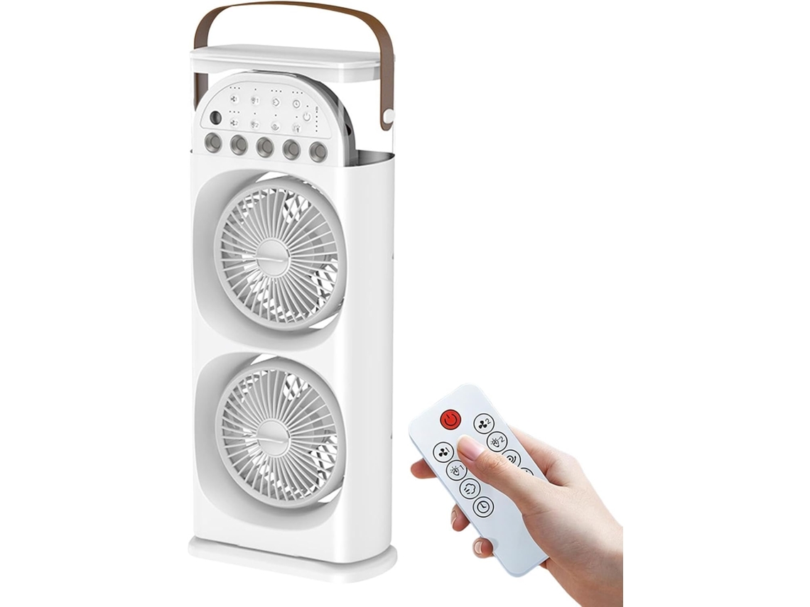 Ventilador Portátil Turbo De Mão Com Resfriamento Semicondutor - Mini