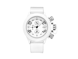 Reloj Deportivo Hombre De Silicona Con Calendario Y 3 Esferas Multifunción De Cuarzo