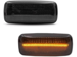 Piscas Laterais De Led Âmbar E Amarelo 2 Peças Para Dodge Avenger Lancia Flavia T10 Sem Versão Fumê