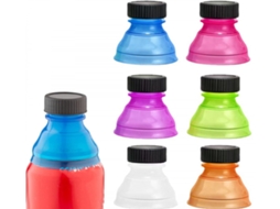 Conjunto De 6 Tampas Reutilizáveis ​​para Latas De Refrigerante, Cerveja, Bebidas Energéticas, Suco E Água Com Gás.