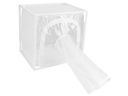 Jaula de Malha para Insetos Borboletas Habitat Estufa Externa Ventilada 40x30x40cm S/MARCA