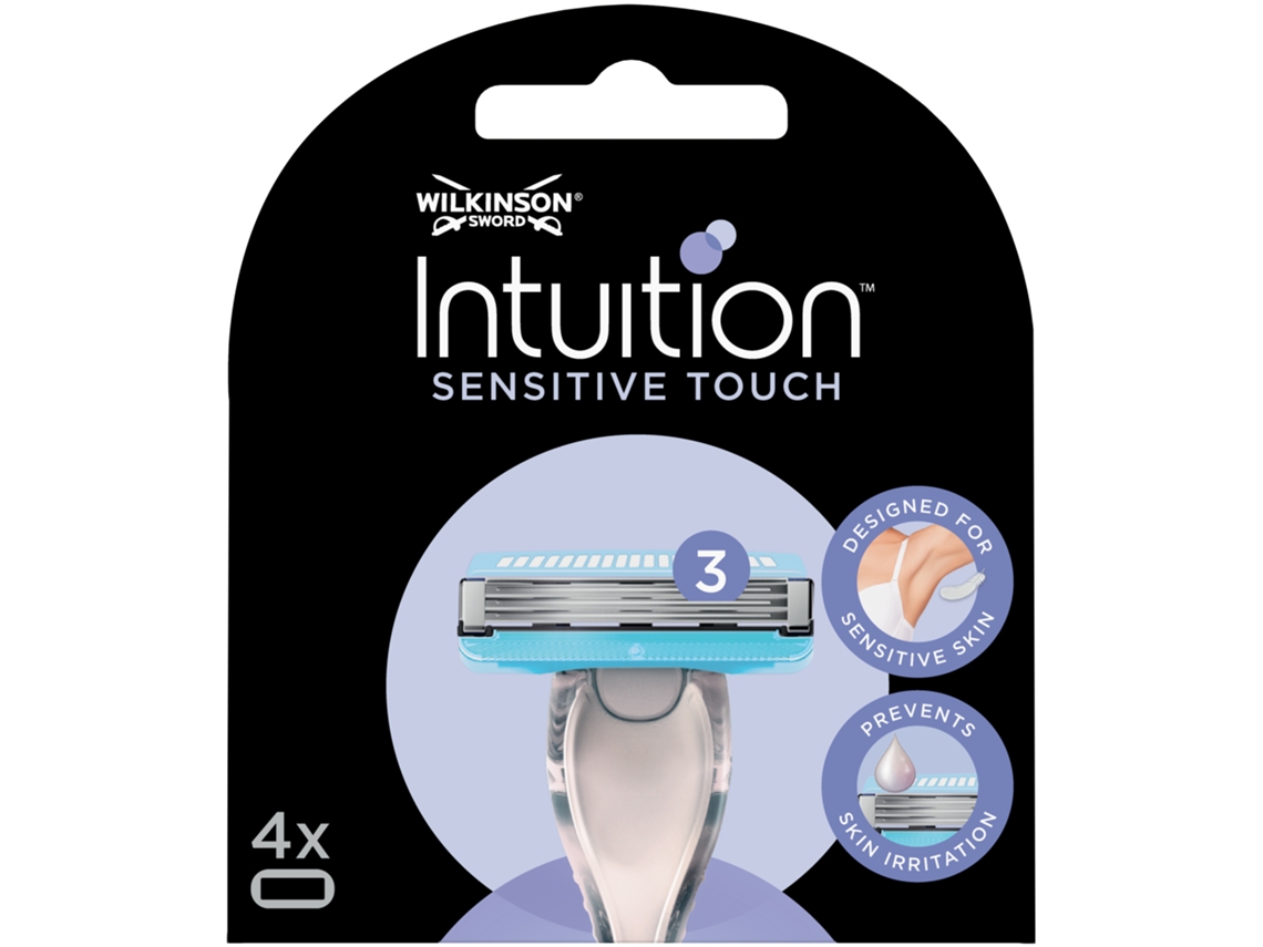 Substituição de lâmina de toque sensível à intuição 4 unidades WILKINSON