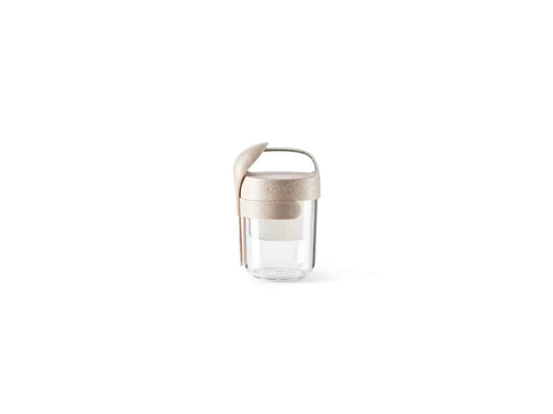 Lékué Jar To Go Orgânico 400 Ml com Colher