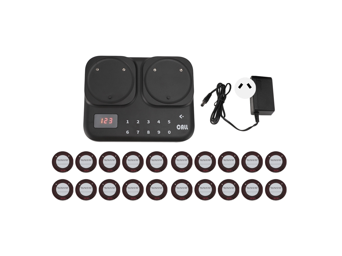 Sistema Buzzer Sem Fio 800m Plug Au