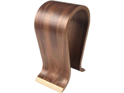 Support Casque Bois Organisateur Bureau Présentoir Casque Table Support Antidérapant Base Bois