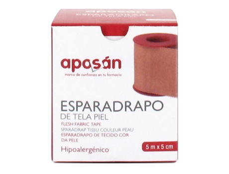 Tecido adesivo fita cor de pele de 5 m x 5 cm