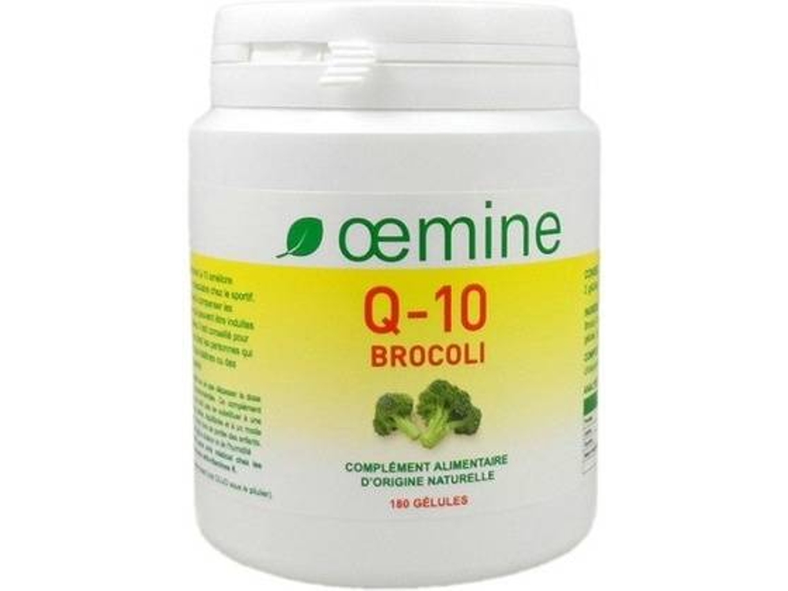Suplemento Alimentar OEMINE Q: Coenzima Q Brócolis (180 cápsulas)