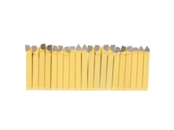 Conjunto De 20 Ferramentas De Torneamento Em Carbeto 1/4” Com Anel De Soldadura Da Laxiscreed