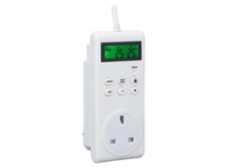 Tomada Programável Sem Fios Laxiscreed Com Controlo De Temperatura Automática E Compatível Com Plugs Padrão Britânico