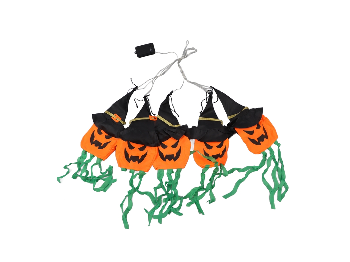 Laxiscreed Decoração Inflável De Halloween 5ft Com Leds Para Jardim E Espaço Exterior