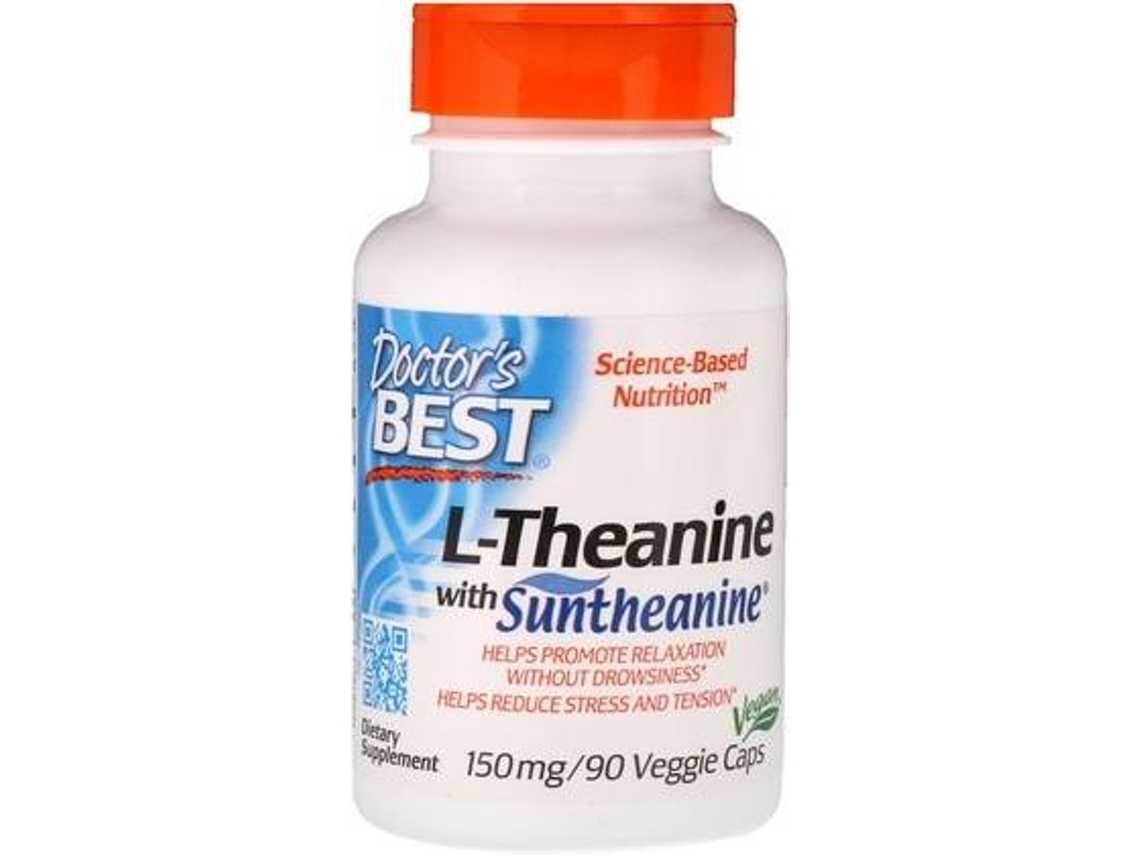 Suplemento Alimentar DOCTOR'S BEST L-Theanine Com Suntheanine (90 cápsulas vegetais)