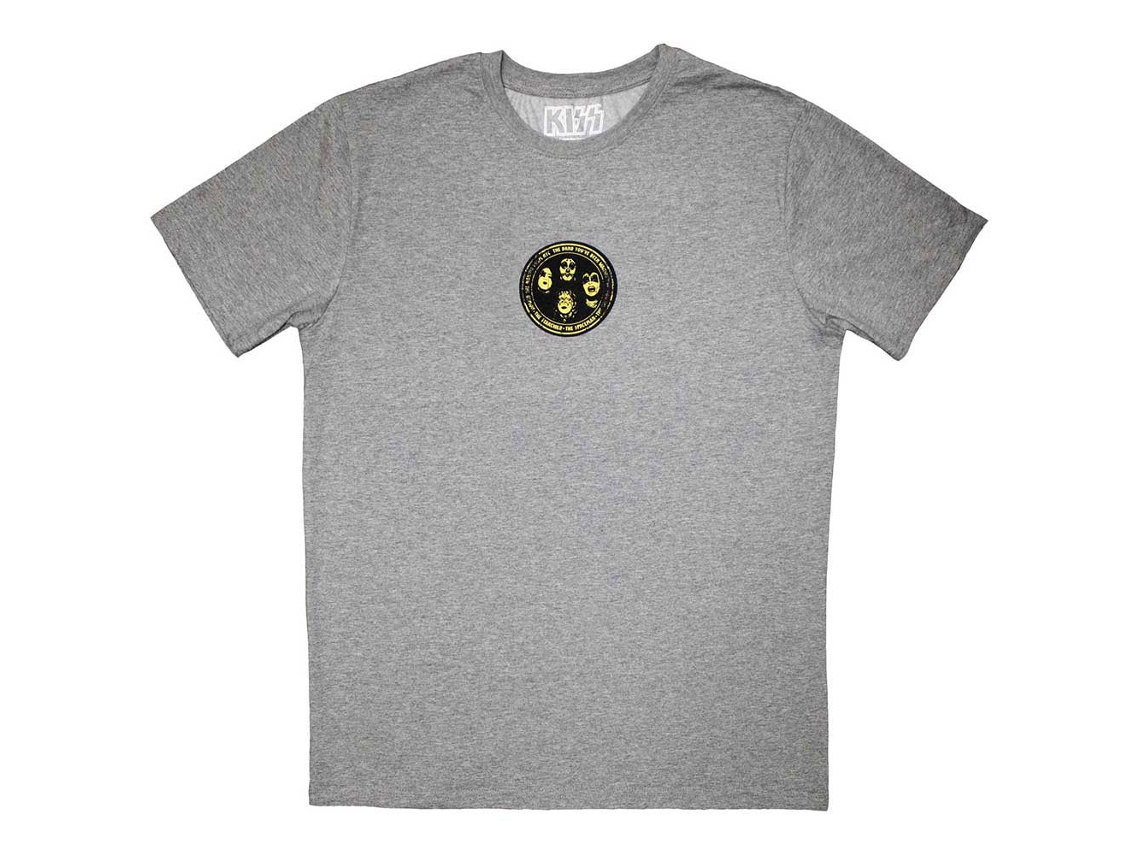 Rockinstone Unisex Kiss Mini Hailing From Nyc Logo T-shirt Classic-l