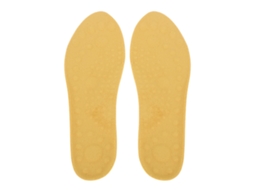 Insole de Calor Inverno Pu Felpa 41 42 Amarelo 4pcs