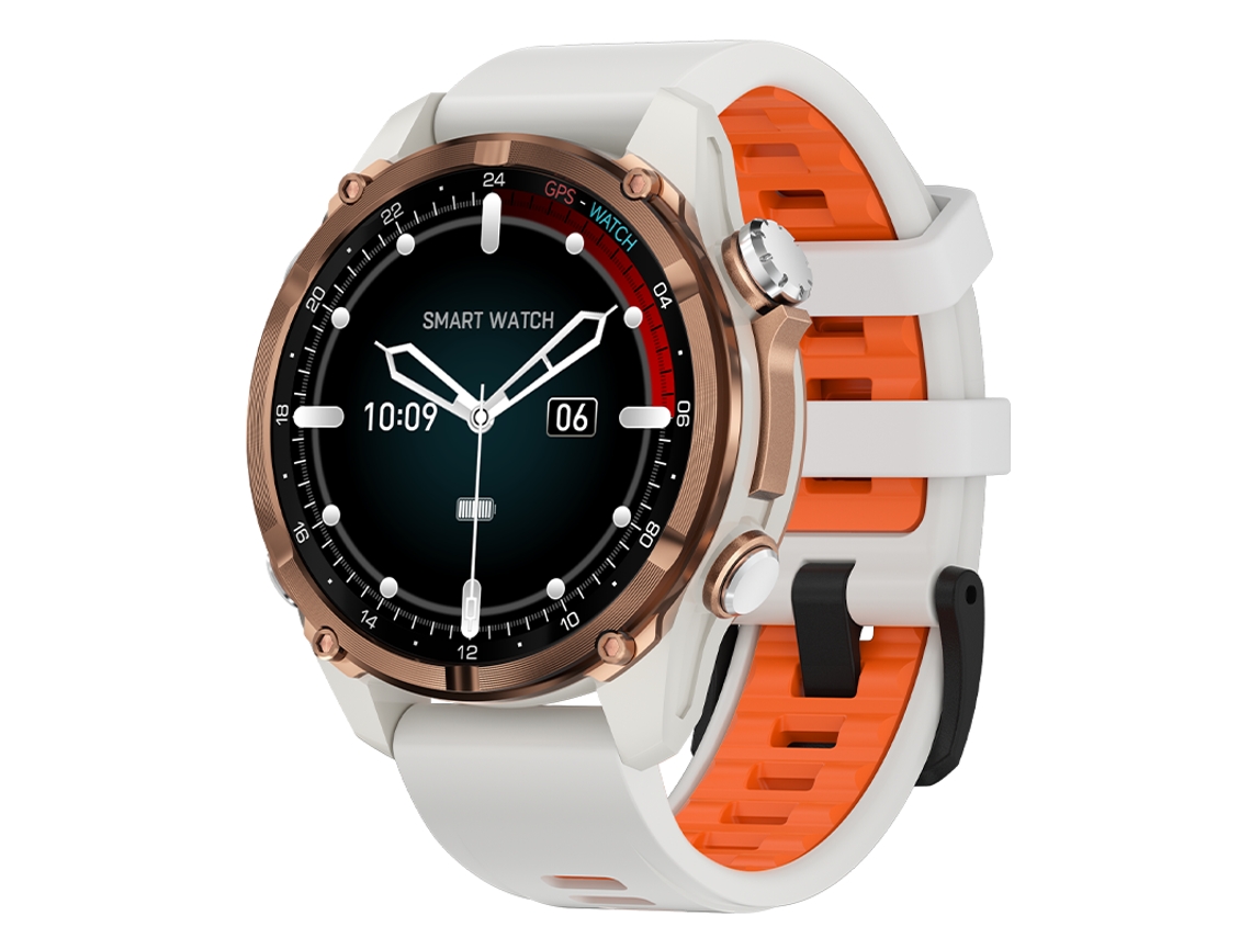 Smartwatch H350pro Amoled Gps Com Chamadas Bluetooth E Modos Desportivos Ao Ar Livre