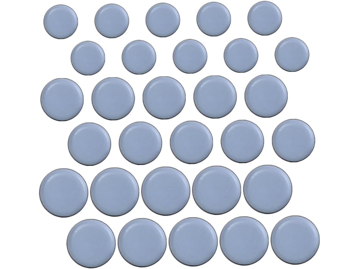 Wooneky Conjunto De 36 Peças Deslizadores Autoadesivos Ptfe Para Eletrodomésticos Cozinha, Com Redução De Ruído E
