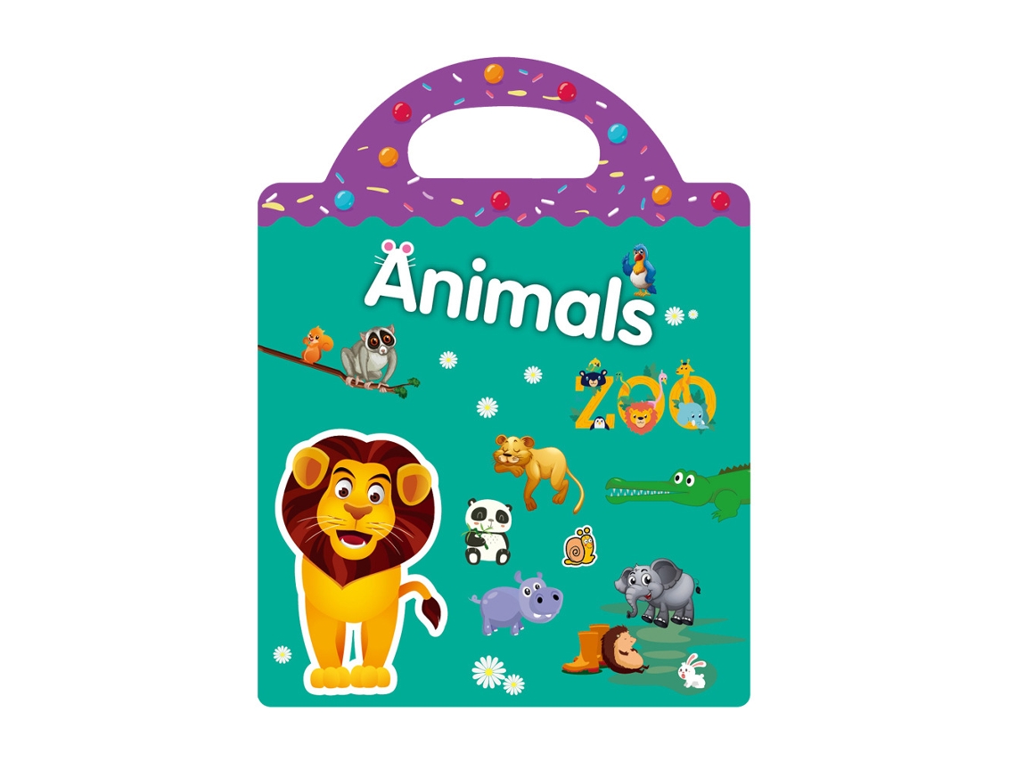 um Novo Jogo de Quebra cabeça Educativo Infantil com Temas de Animais de Desenho Animado Reutilizáveis. MDUG (estilo 4)