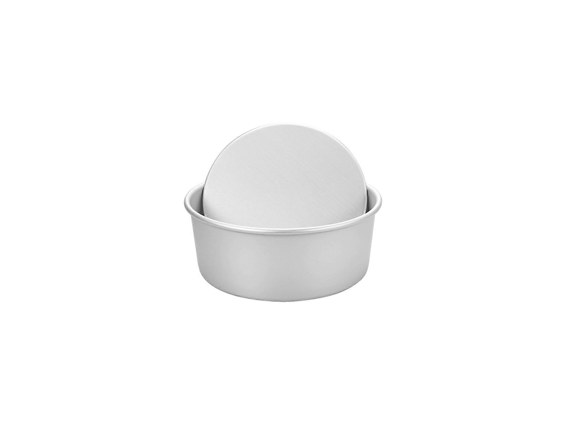 Forma De Alumínio Para Bolo De 15 Cm (6 Polegadas), Ideal Para Assar Biscoitos E Mousses. Forma Redonda Para Bolos E Biscoitos Com Fundo Removível.