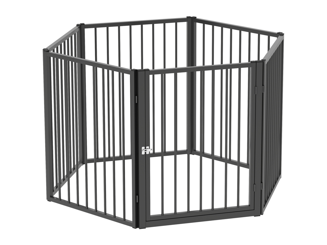 Reboque para Cães, Preto e Cinza, 130x73x90cm, Ideal para Passeios Seguros com Seu Pet.