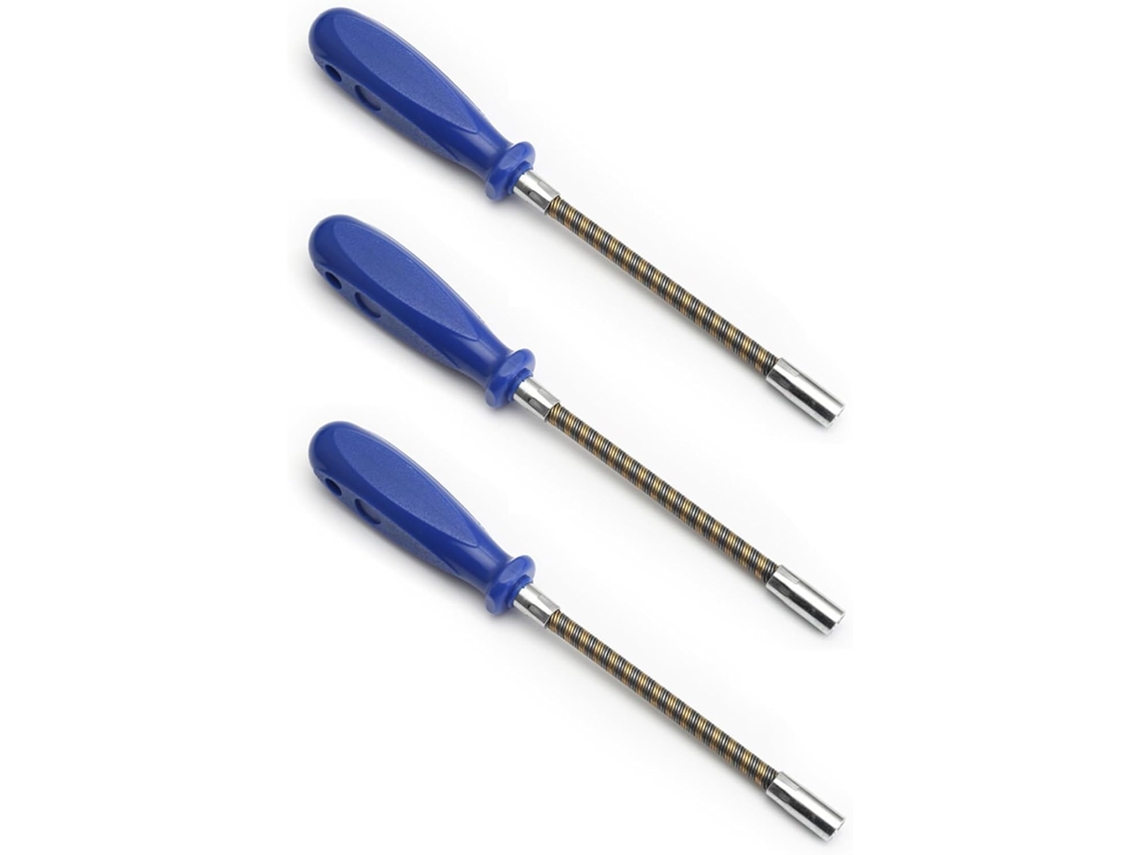 Chave De Fenda Hexagonal Flexível 7mm, 90 Graus, Chave De Fenda Hexagonal, Abraçadeira De Mangueira, Ferramentas Manuais