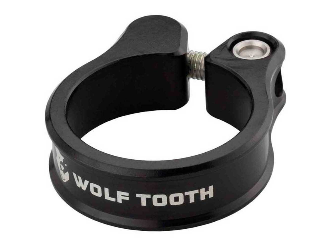 Abraçadeira Selim Cnc Preto 31.8 Mmwolf Tooth