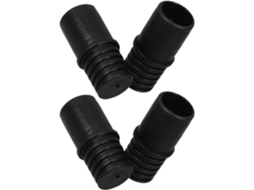 Adaptador De Conexão Roscada Multifuncional Plástico Preto Kisangel, 22mm, Para Cabo De Esfregão, 4 Peças, Instalação