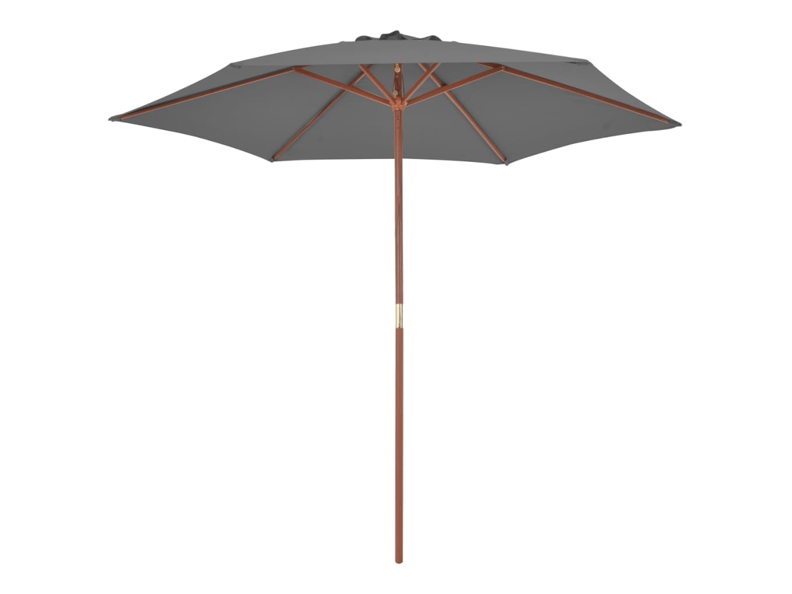 Protetor solar para exterior com Madeira Master 270 cm Antracite MAISON EXCLUSIVE