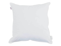 Conjunto 1 Travesseiro De Cama Vidaxl Branco Algodão (80 X 80 Cm)