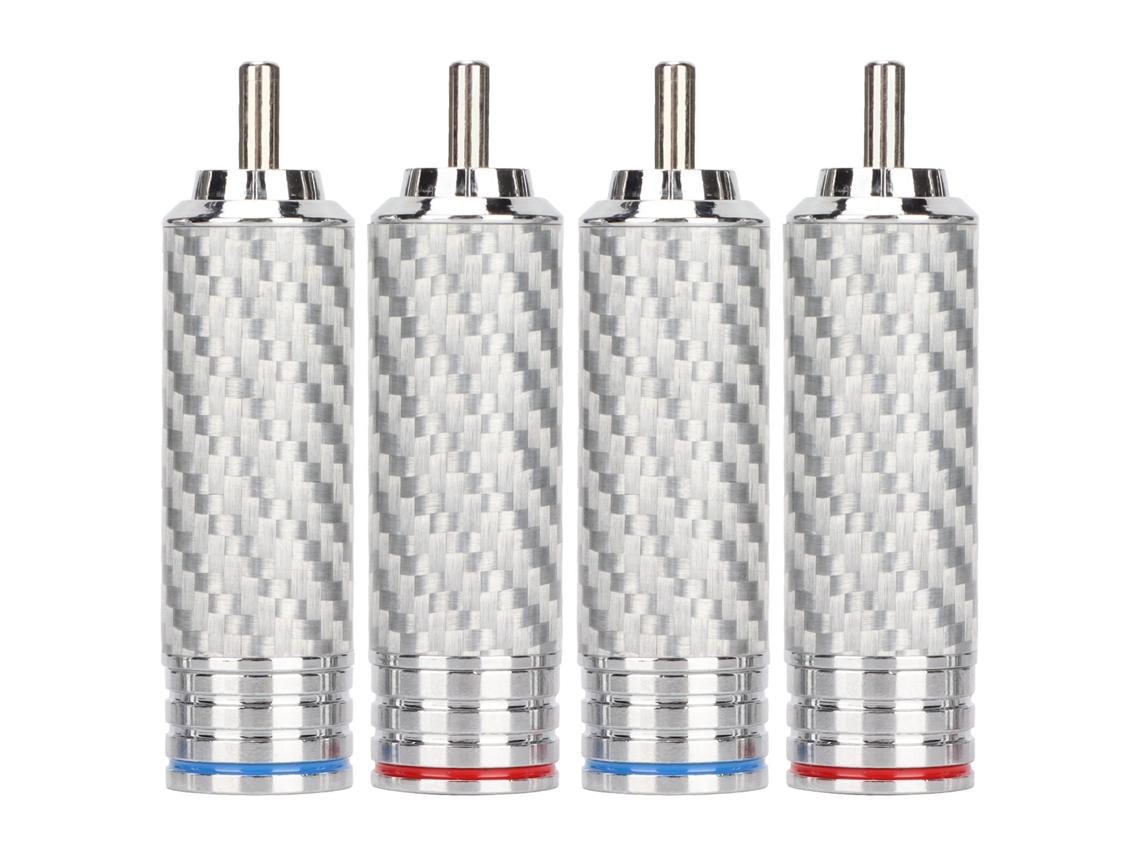 Conector Rca Carbono LAXISCREED Diy Acessório Áudio