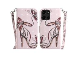 Capa De Celular Com Estampa De Borboleta E Salto Alto Para Motorola Moto G 5g (2025)