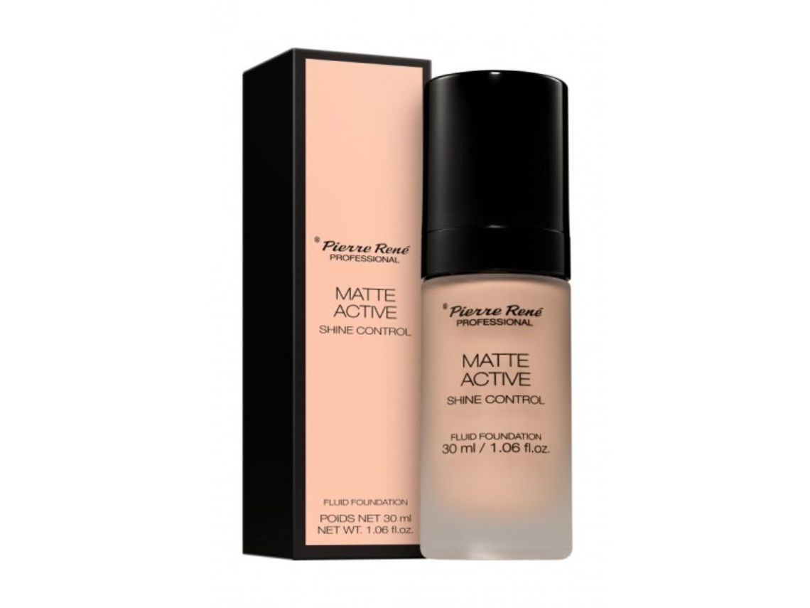 PIERRE RENE Matte Active Base Liq. Active Matte 06 Warm Ivory
