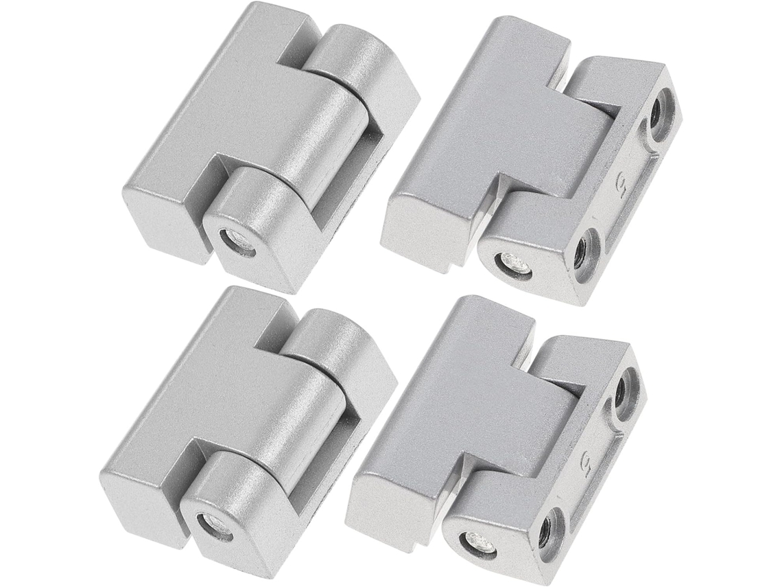 Conjunto De 4 Dobradiças Com Amortecimento E Rolamento, Reforçadas,