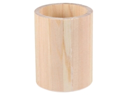 Organizador de Papel e Canetas, Cor Cáqui, 10, 00 X 8, 00 X 8,00 Cm, para Organização de Mesa BRILVIBERA (1 Unidade)