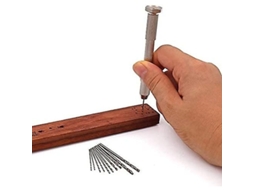 Kit De Parafusadeira Manual Mini Com 10 Brocas De Aço Para Placas De Circuito, Joias E Modelos