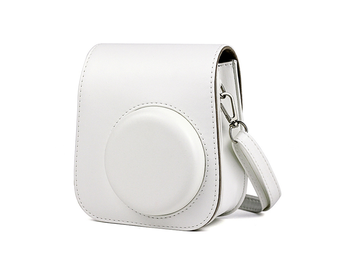 Capa Para Câmera Instax Mini 11 Em Branco Gelo Brilvibera
