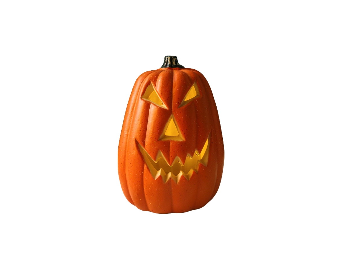 Laxiscreed Lanterna De Abóbora De Halloween Com Luz Led Para Decoração De Interior E Exterior