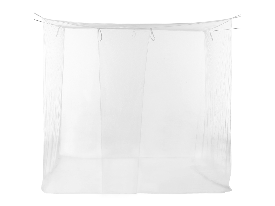 Mosquiteiro de Camping Branco Anti insetos Externo