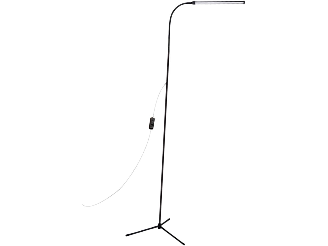Luminária de Mesa Flexível com Braço Longo, Luz de Leitura Led Regulável com Clipe. SFUSHOS