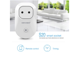 Tomada Inteligente (controle Remoto Wi-fi, Interruptor Com Temporizador)