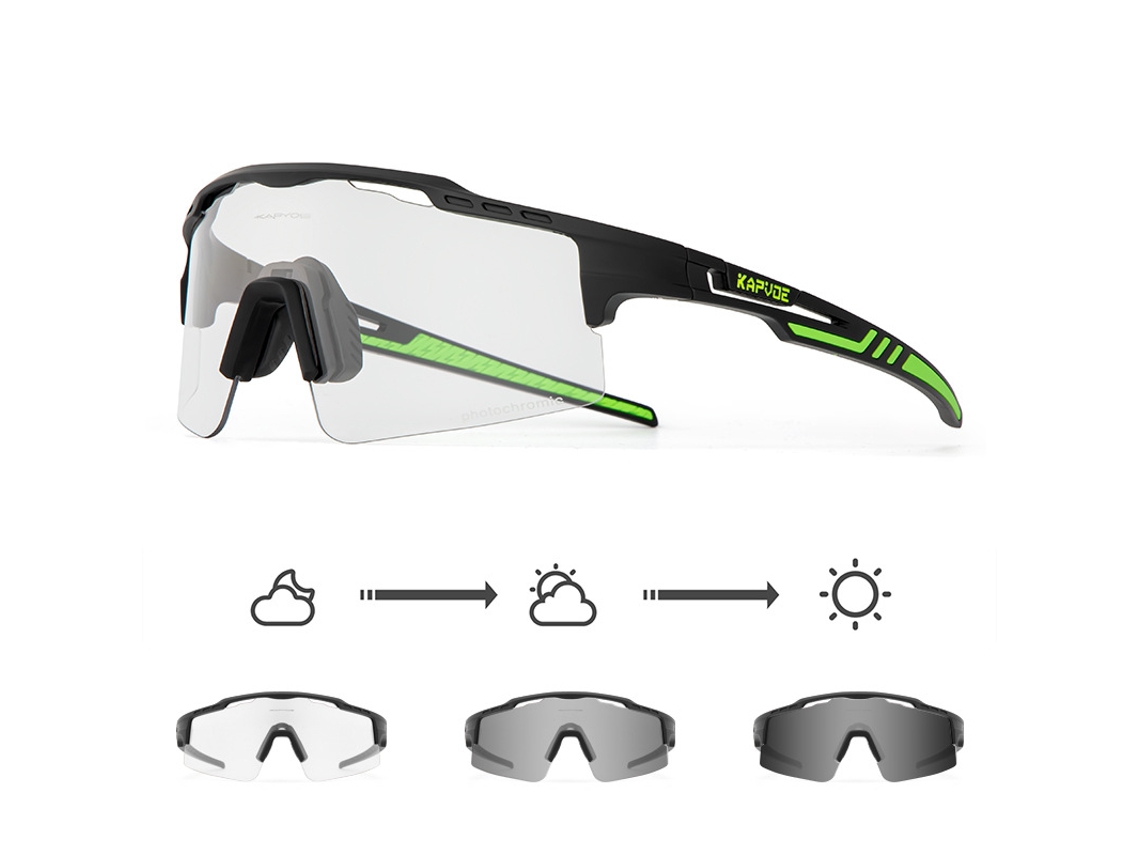 Óculos Fotocromáticos Para Ciclismo, Para Homens E Mulheres, Esportes Ao Ar Livre, Mountain Bike E À Prova De Vento.