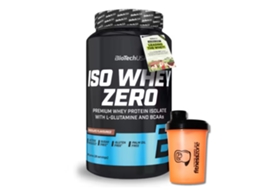 Iso Whey Zero 908 Gr - Shaker Fitnesszone GRÁTIS de morango!