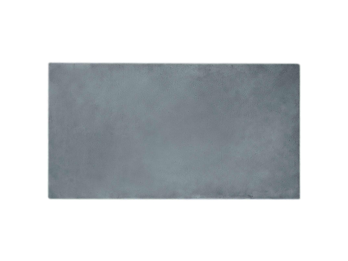 Conjunto 1 Tapete Macio Vidaxl Antracite Poliéster (80 X 150 Cm)