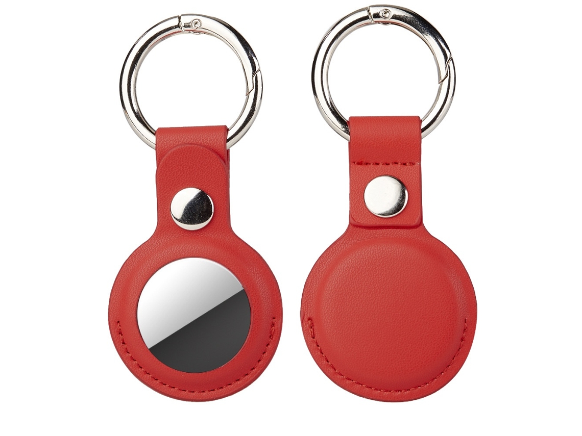 Tressino Capa Para Airtag Vermelha Compatível